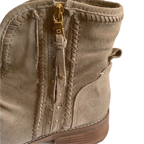 ANTHROPOLOGIE LATIGO Portabello Suede “Cressa” Ankle Boots Size 6 -- New w/o box - Picture 8 of 10